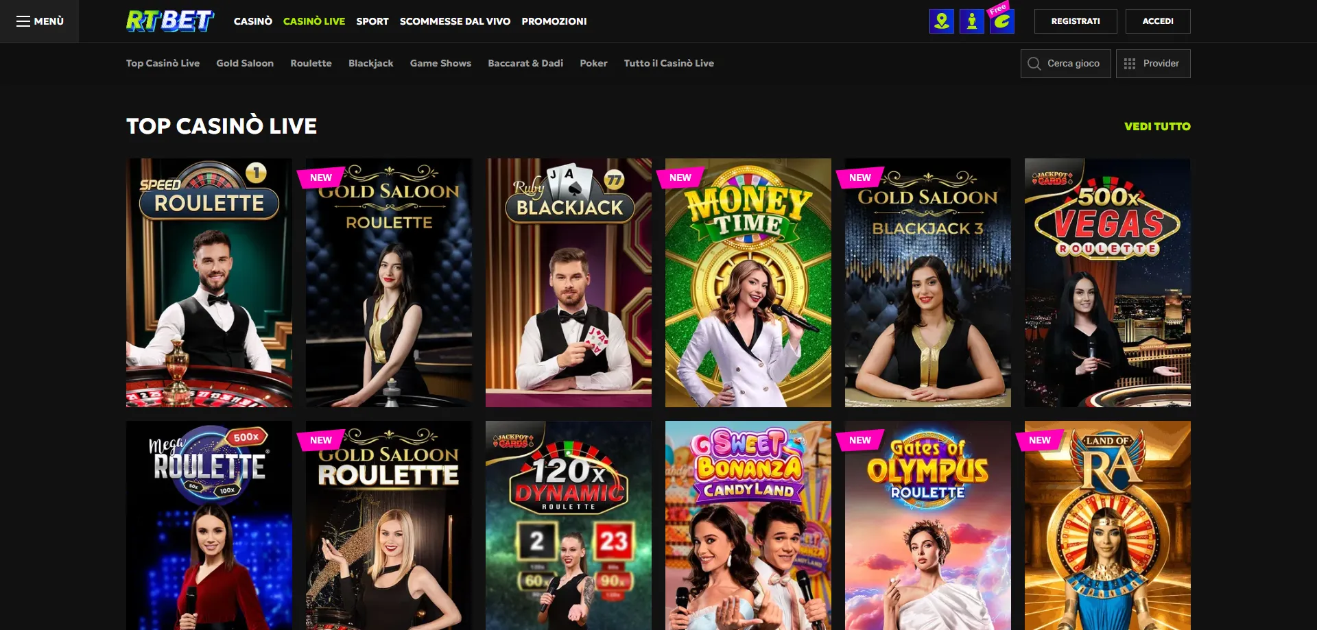 RTbet Casino Italia panoramica sicurezza licenza e affidabilità della piattaforma